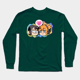 ShikiNeku Chibis Long Sleeve T-Shirt